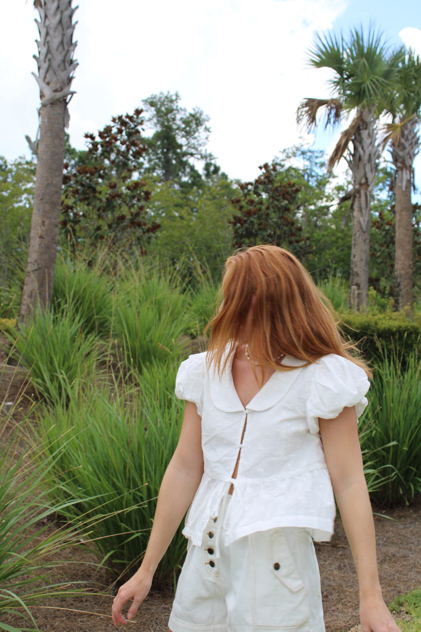 Capsule Button Blouse