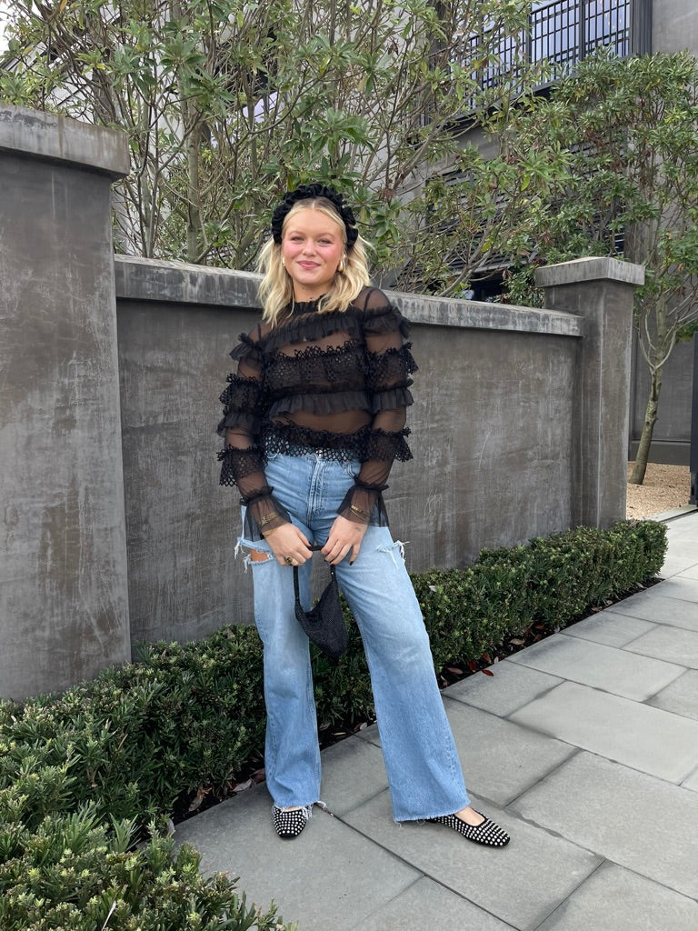Rocking Around Ruffle Body Suit