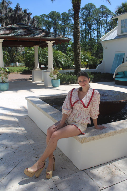 Coastal Shell Blouse