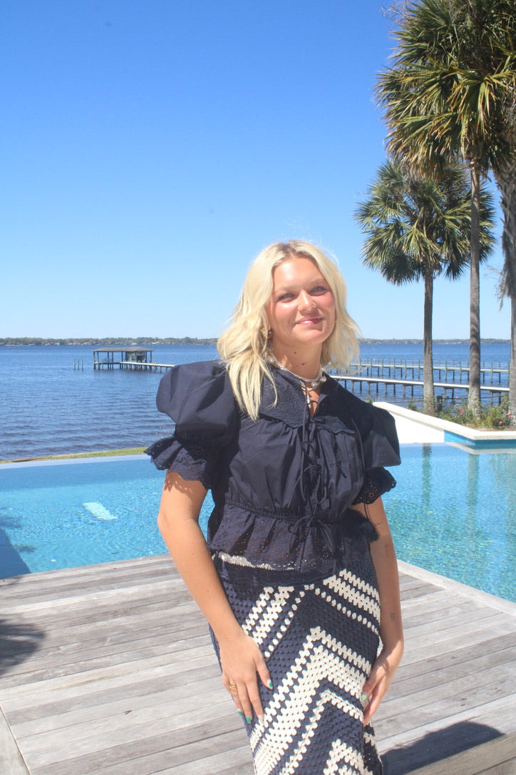 Klein Top - Navy
