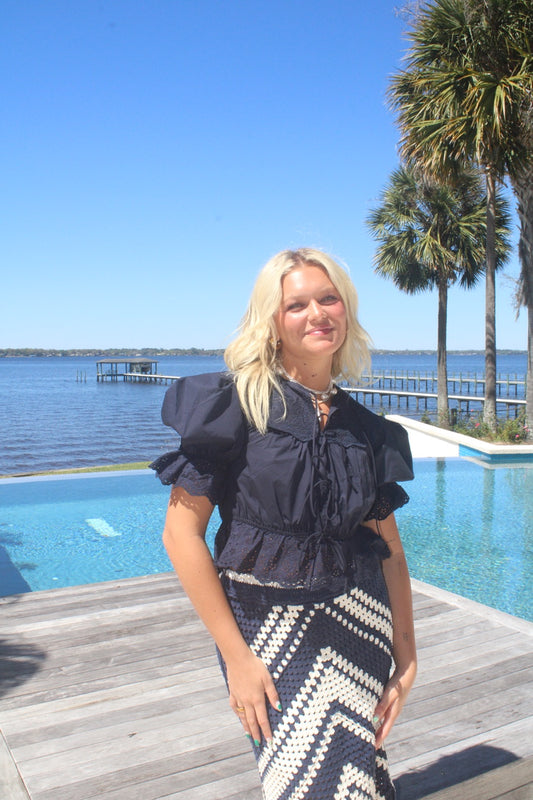 Klein Top - Navy