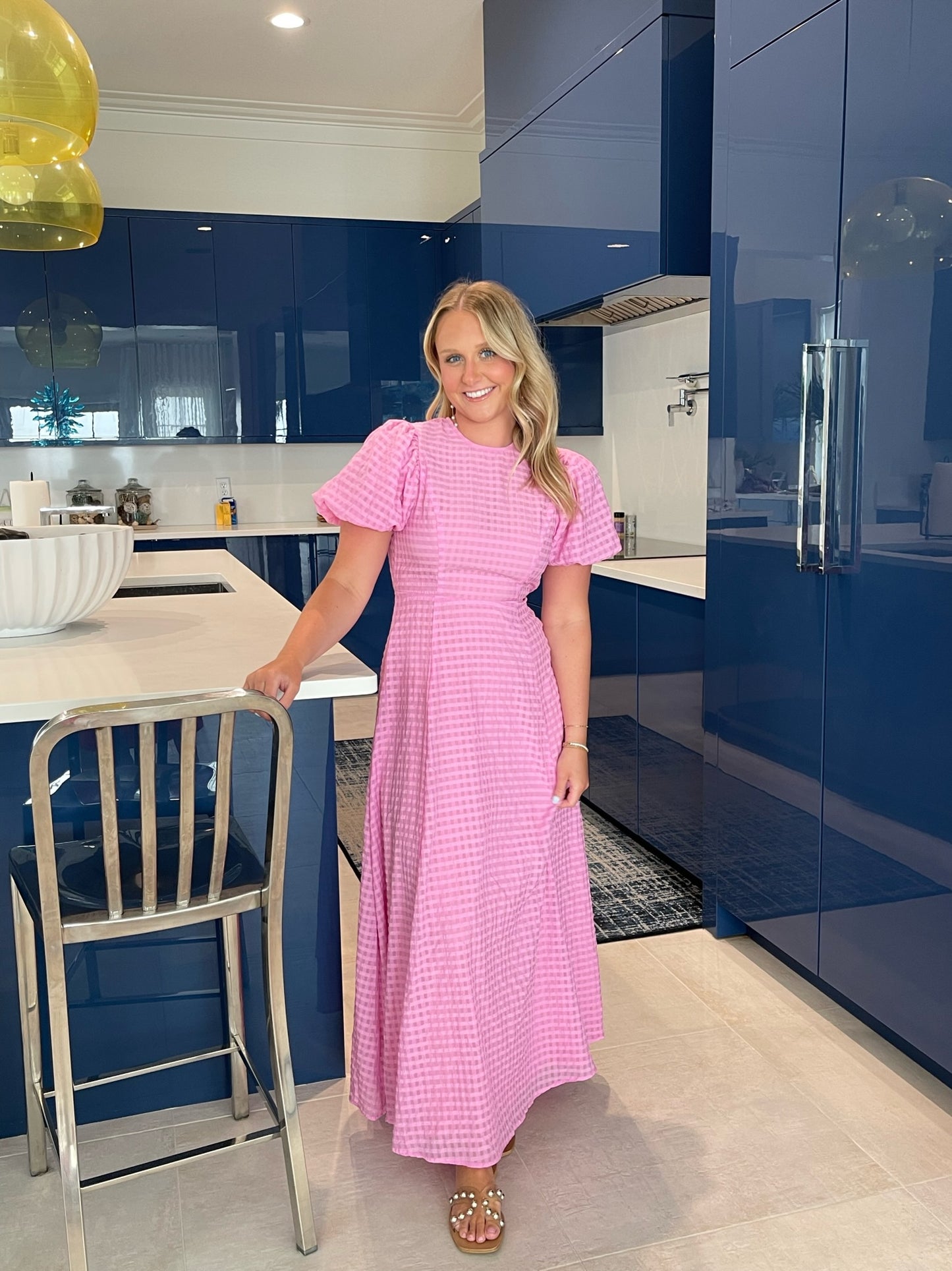 Southern Charm Open Back Maxi