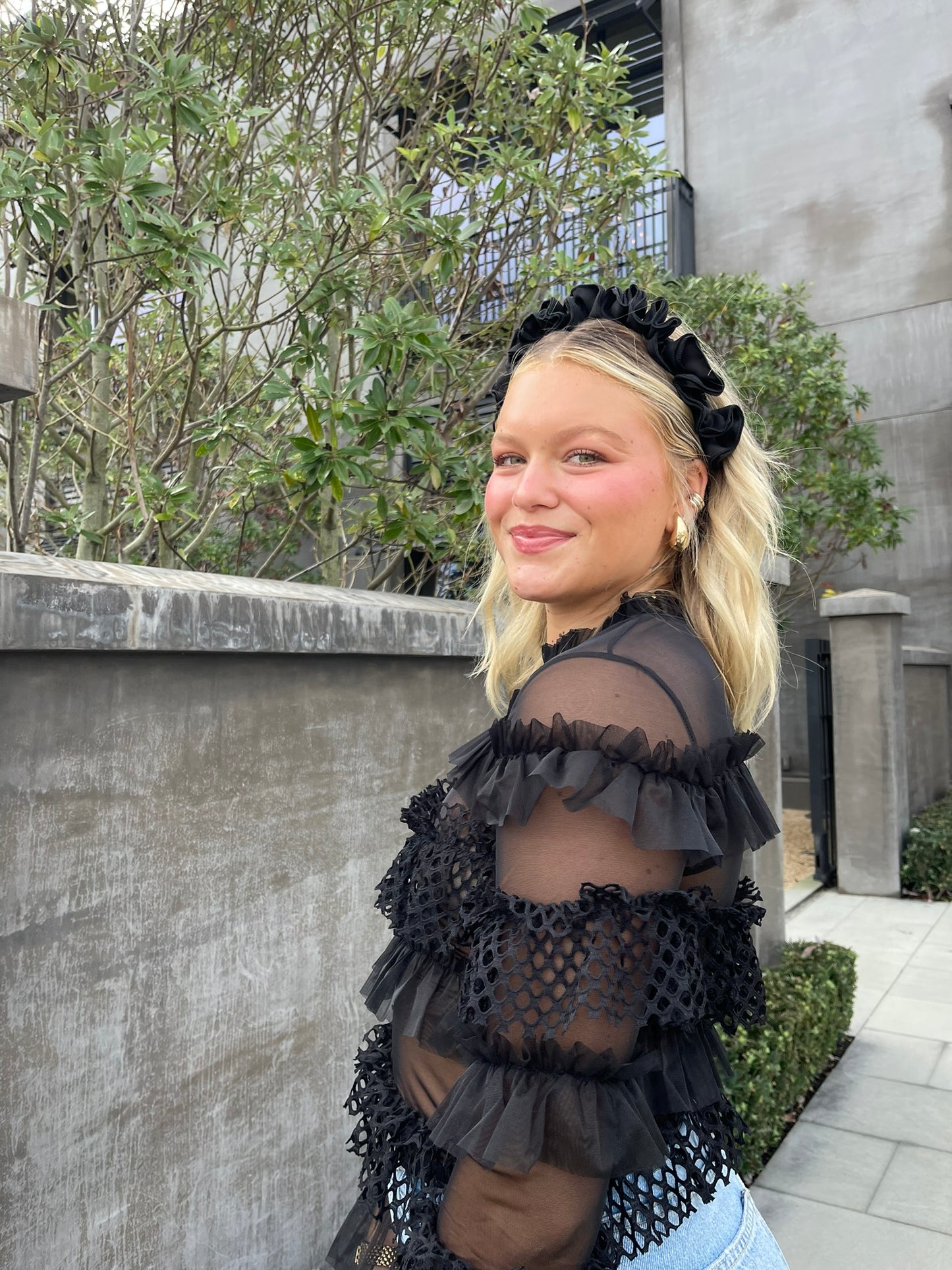 Rocking Around Ruffle Body Suit