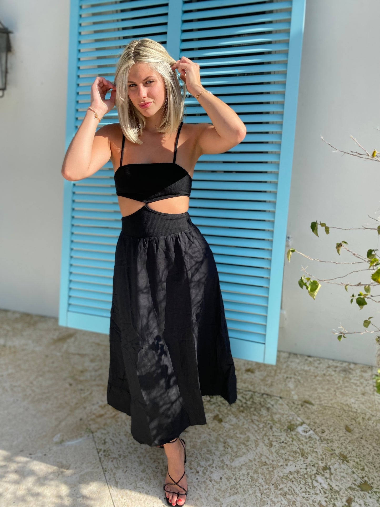 Heading Out Cutout Midi