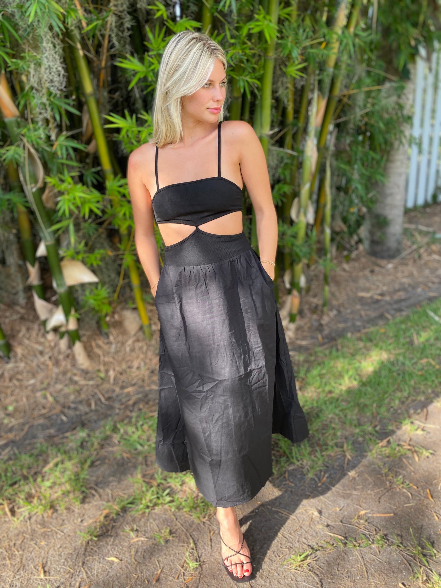 Heading Out Cutout Midi