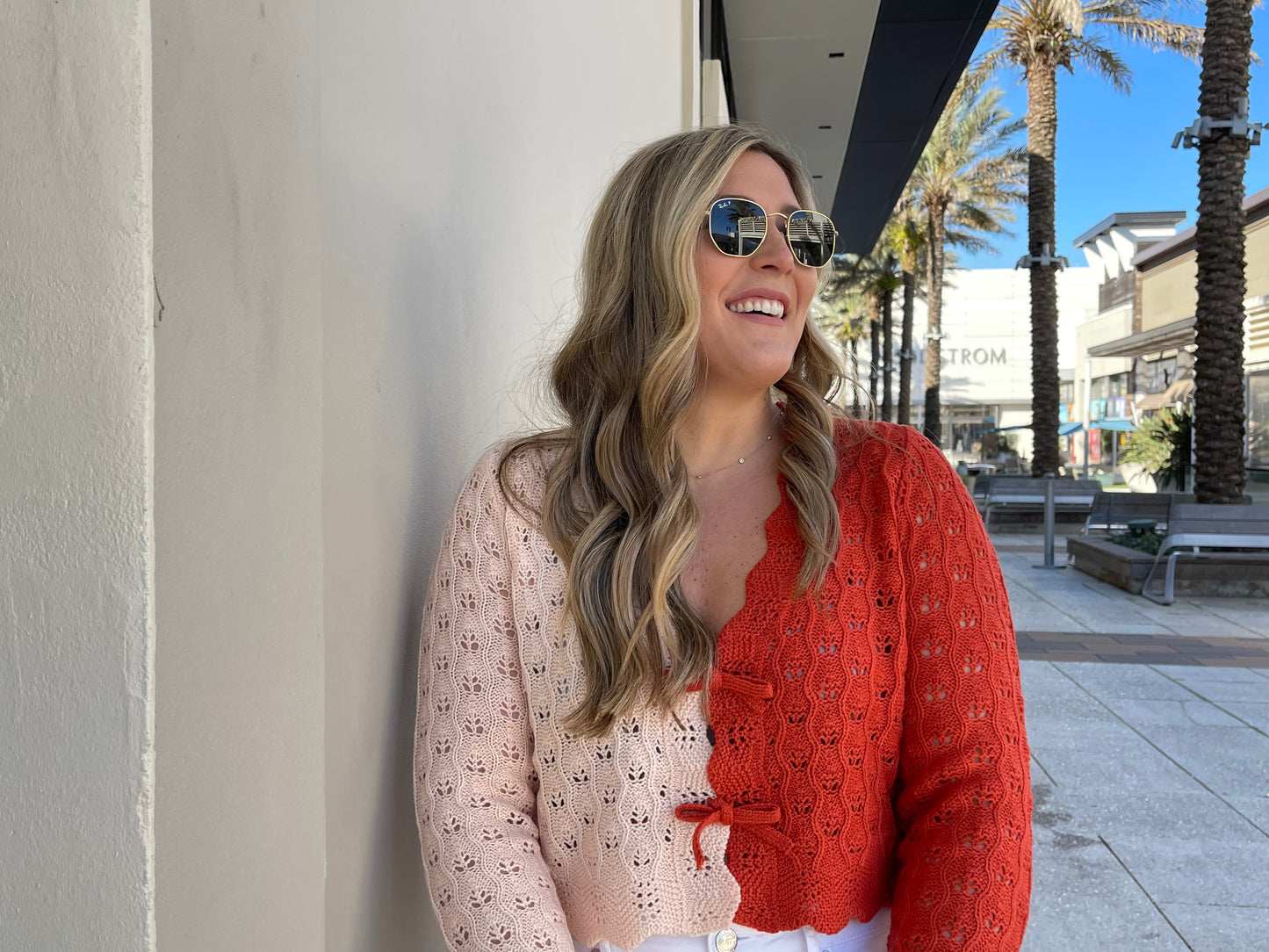 Side By Side Crop Knit