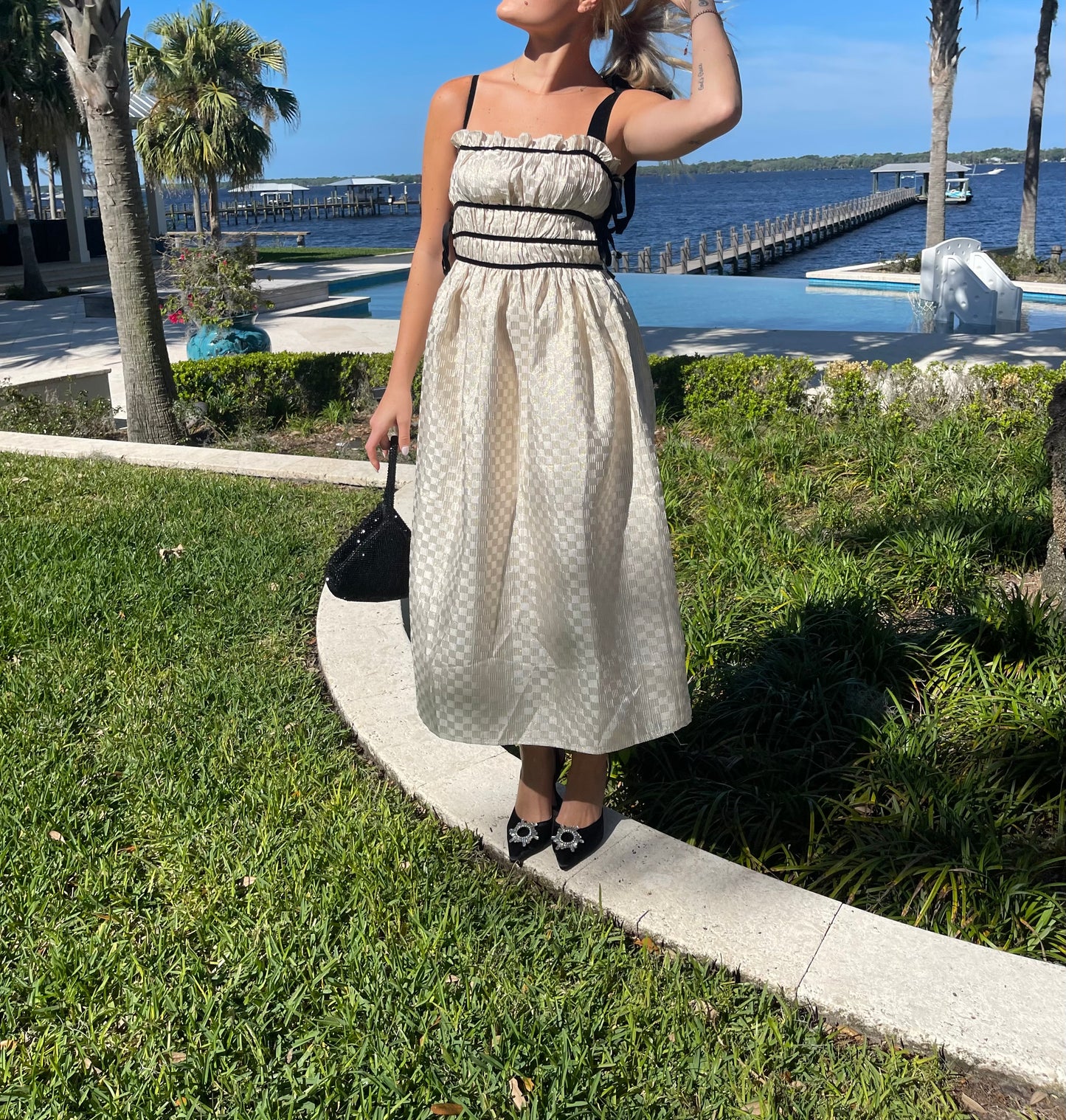 The One Jacquard Midi