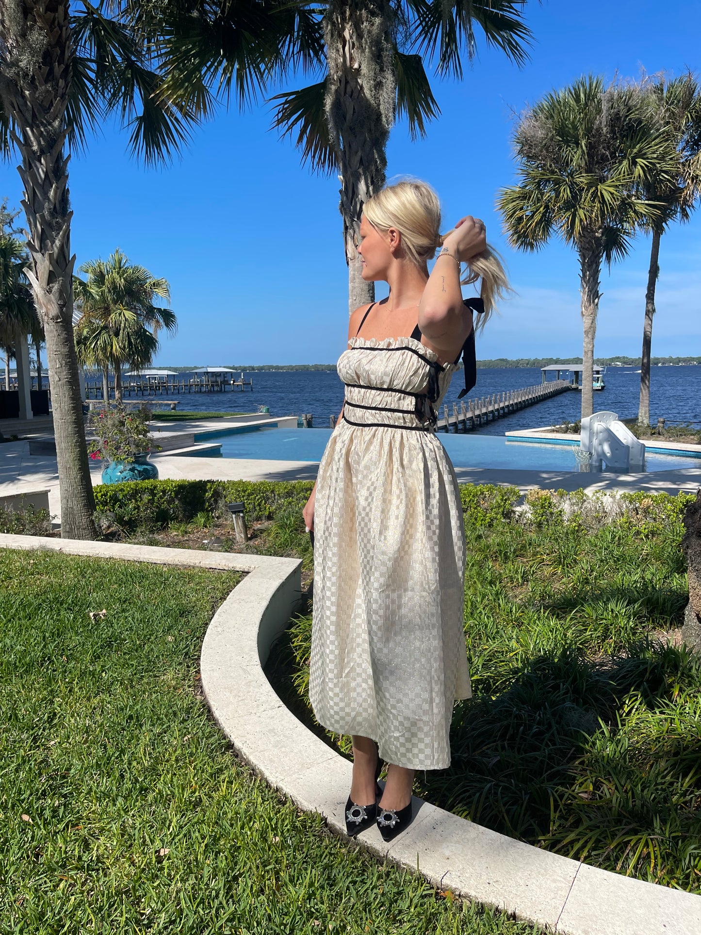 The One Jacquard Midi