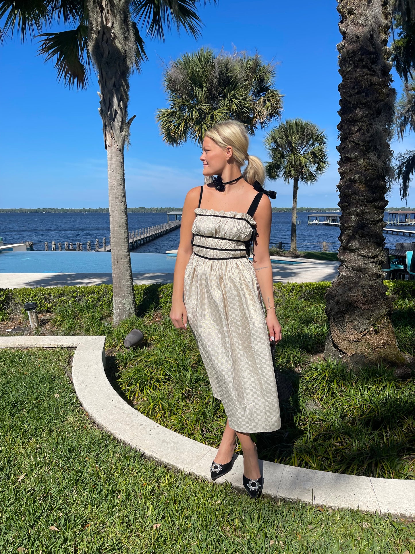 The One Jacquard Midi