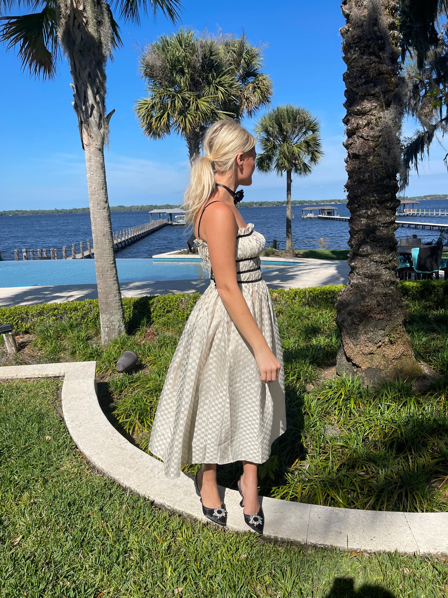 The One Jacquard Midi