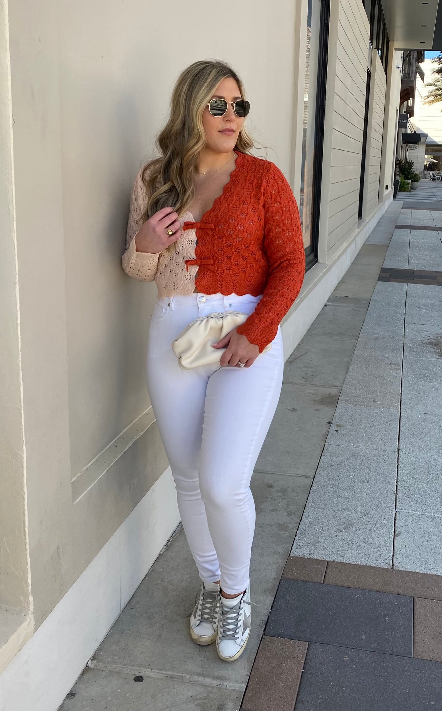 Side By Side Crop Knit