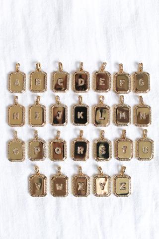 Say My Name Initial Necklace
