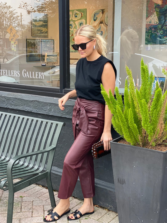 LuLu Leather Pants