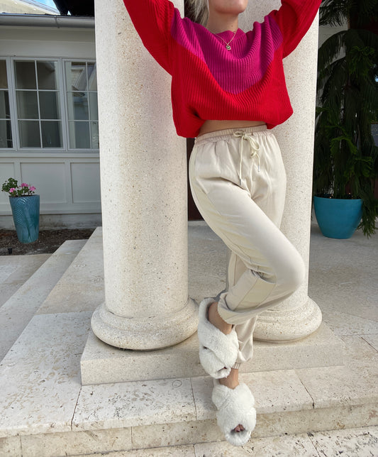 Color-block Sweater